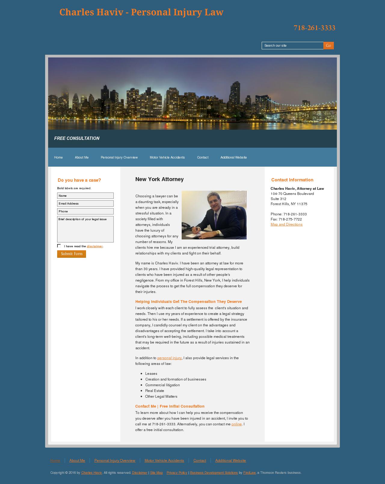 Charles Haviv - Forest Hills NY Lawyers