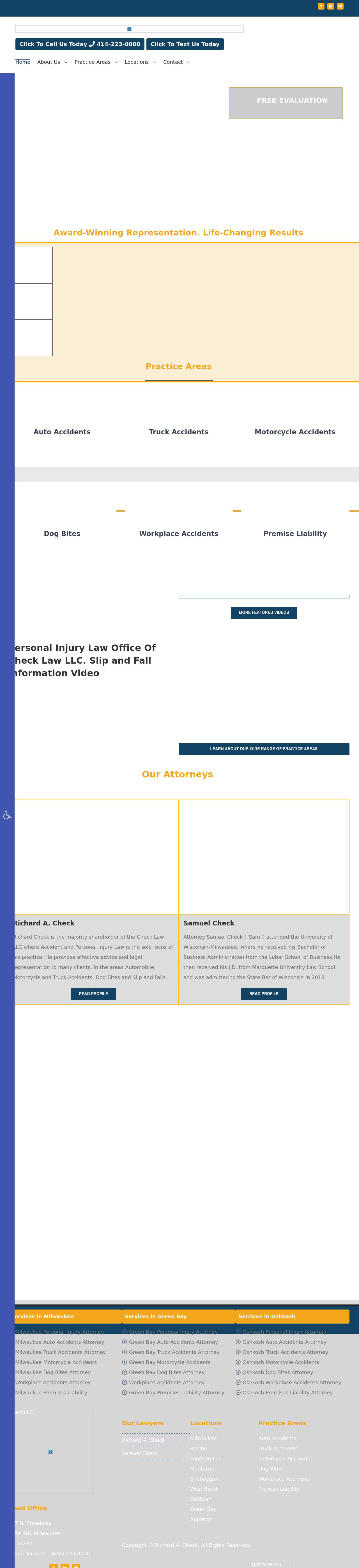 Check Law LLC - Milwaukee WI Lawyers