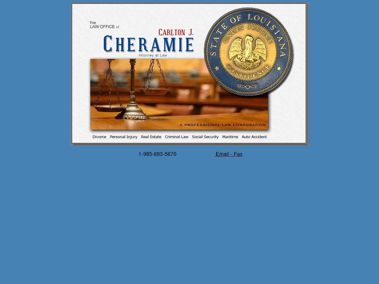 Cheramie & Stentz, APLC - Cut Off LA Lawyers
