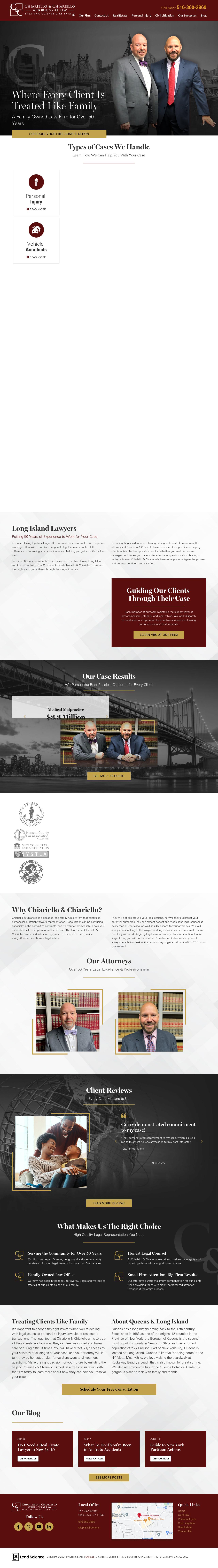 Chiariello & Chiariello - Forest Hills NY Lawyers