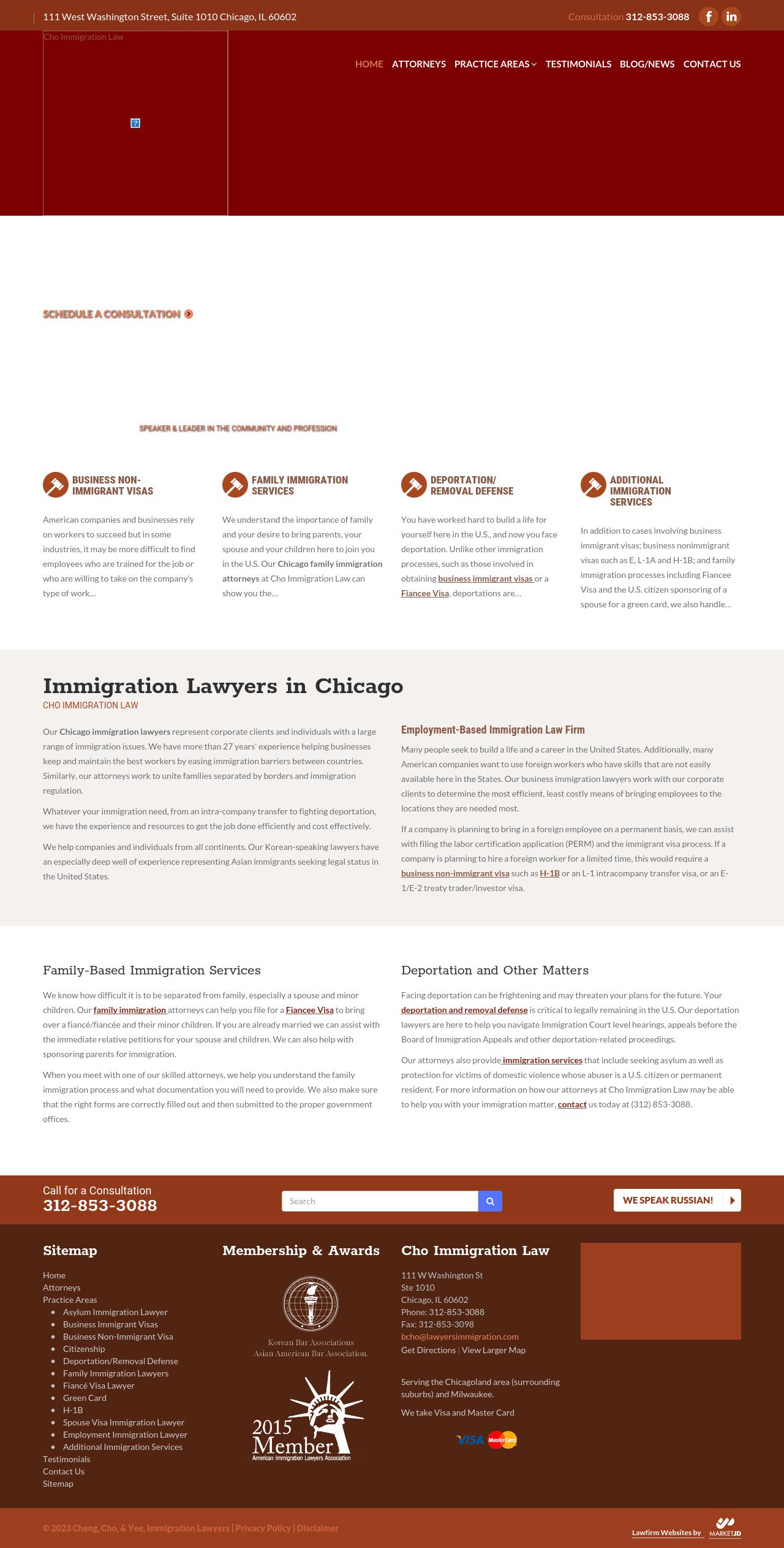 Law Offices of Cheng, Cho, & Yee, PC - Chicago IL Lawyers