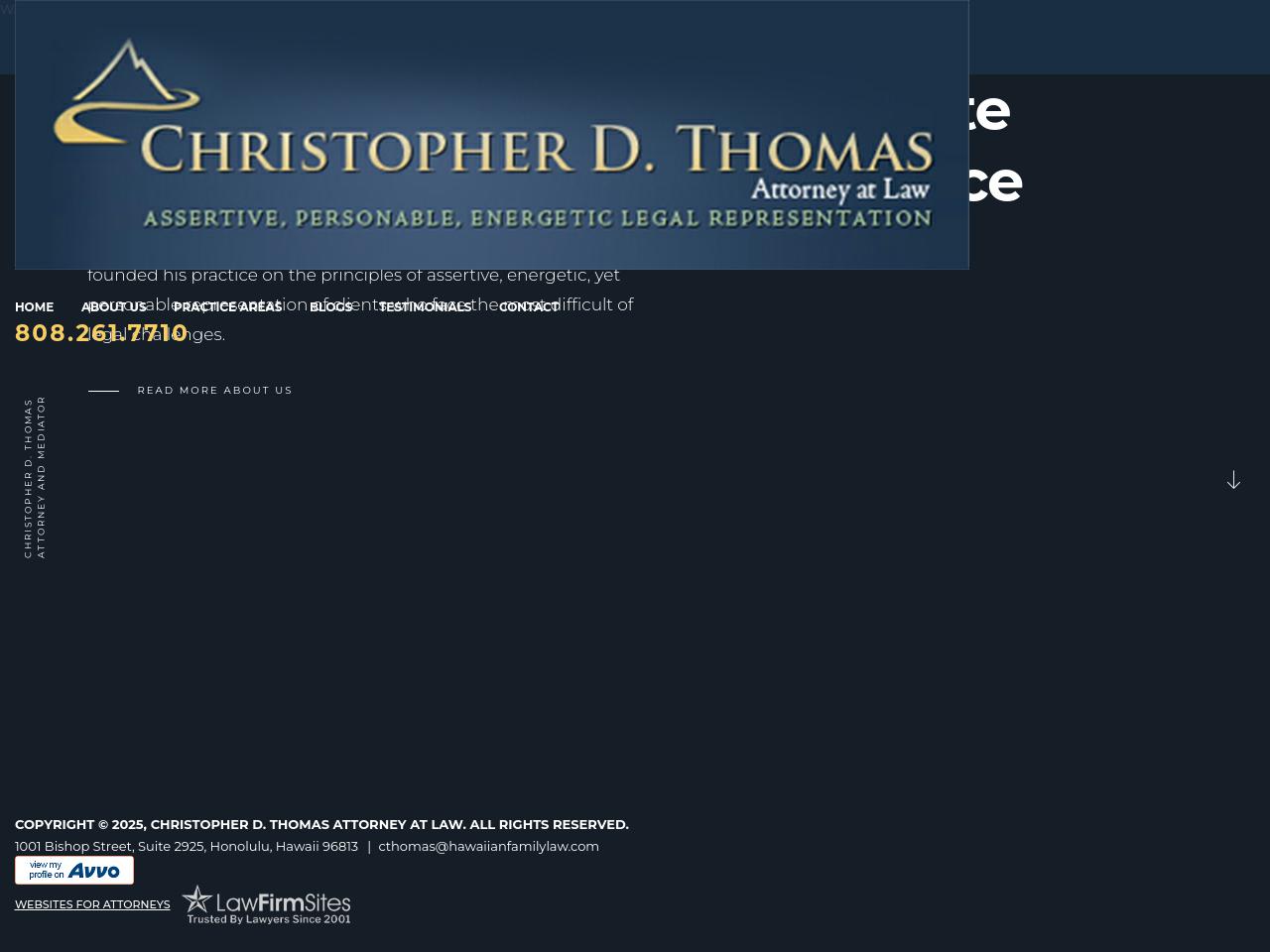 Christopher D. Thomas - Honolulu  HI Lawyers