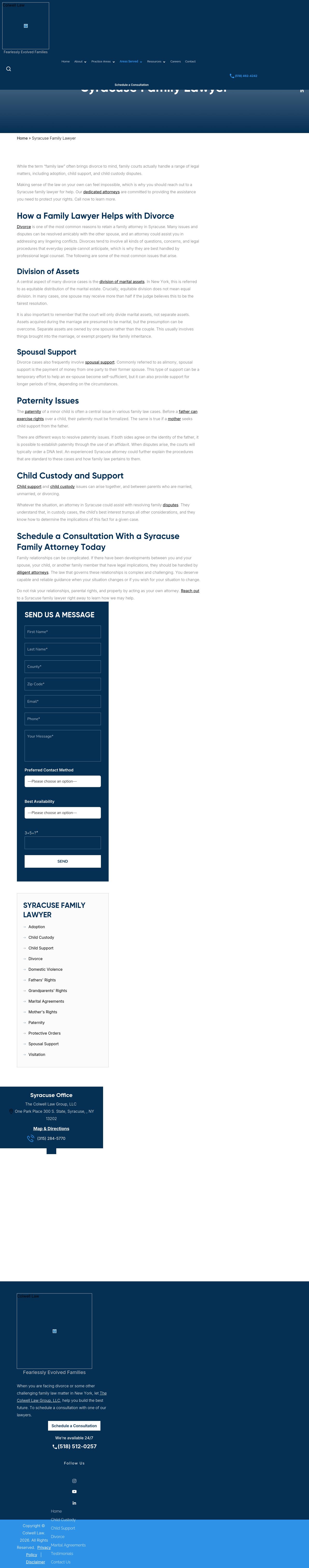 The Colwell Law Group, LLC - Syracuse NY Lawyers