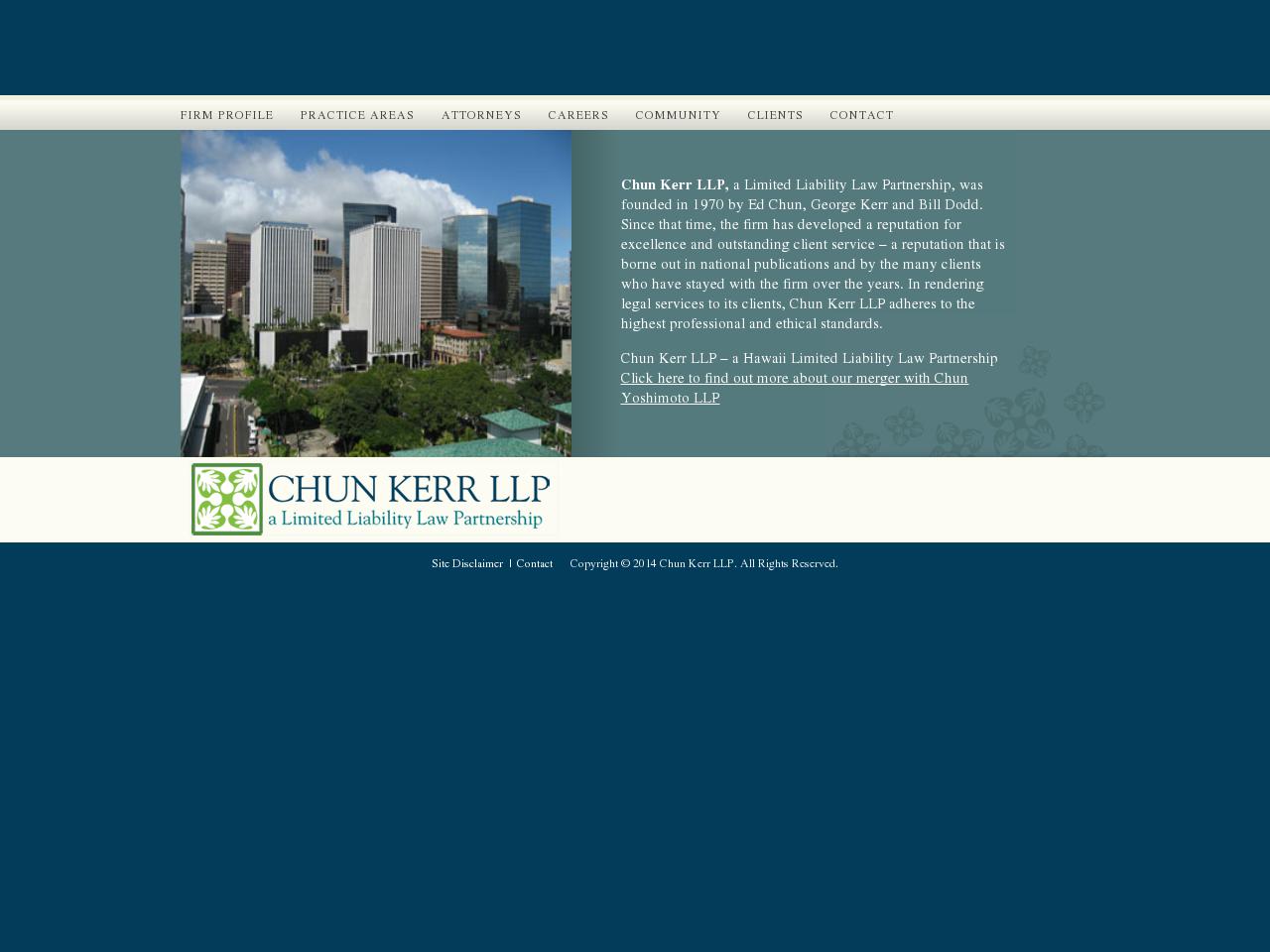 Chun Kerr Dodd Beaman & Wong A Limited Liability Law Partnership - Honolulu HI Lawyers