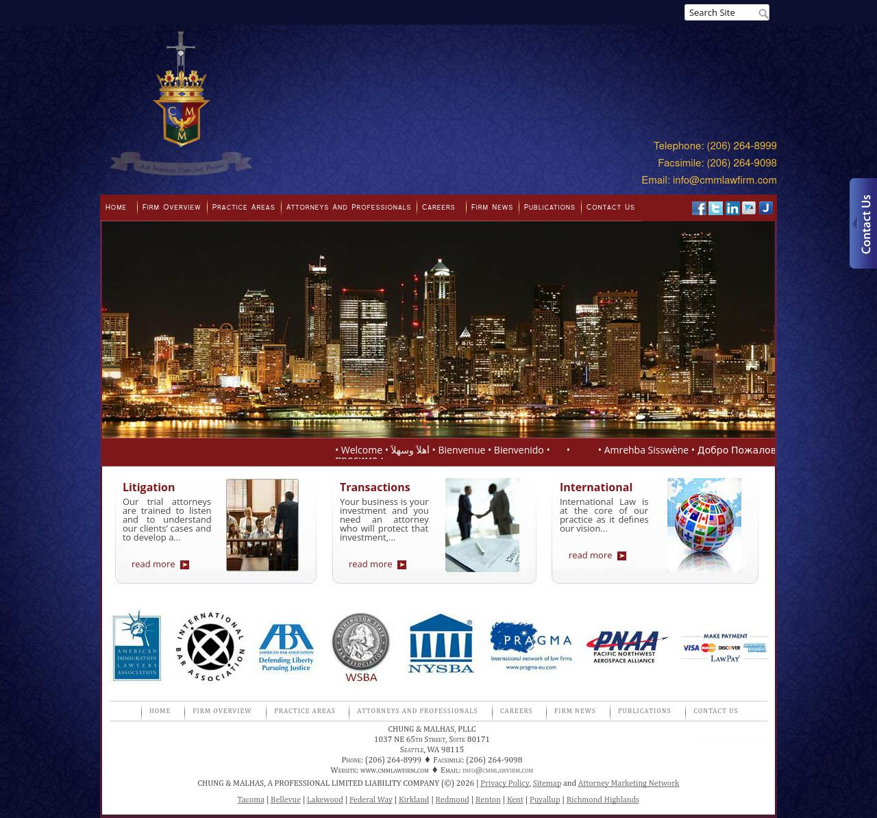 Chung, Malhas & Mantel, PLLC - Seattle WA Lawyers