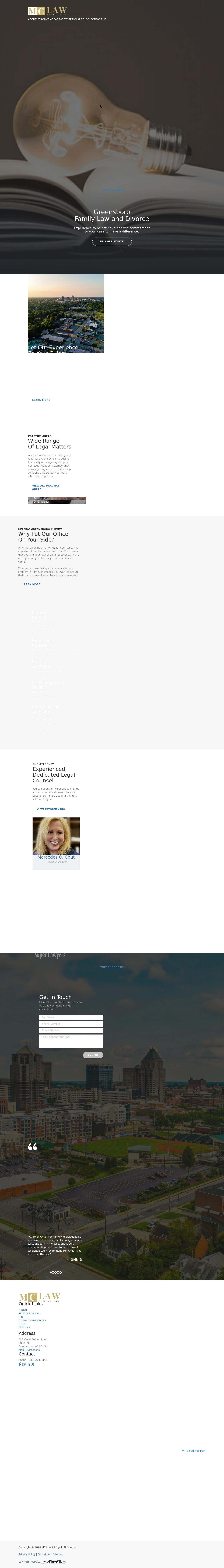 Chut Mercedes O atty - Greensboro NC Lawyers