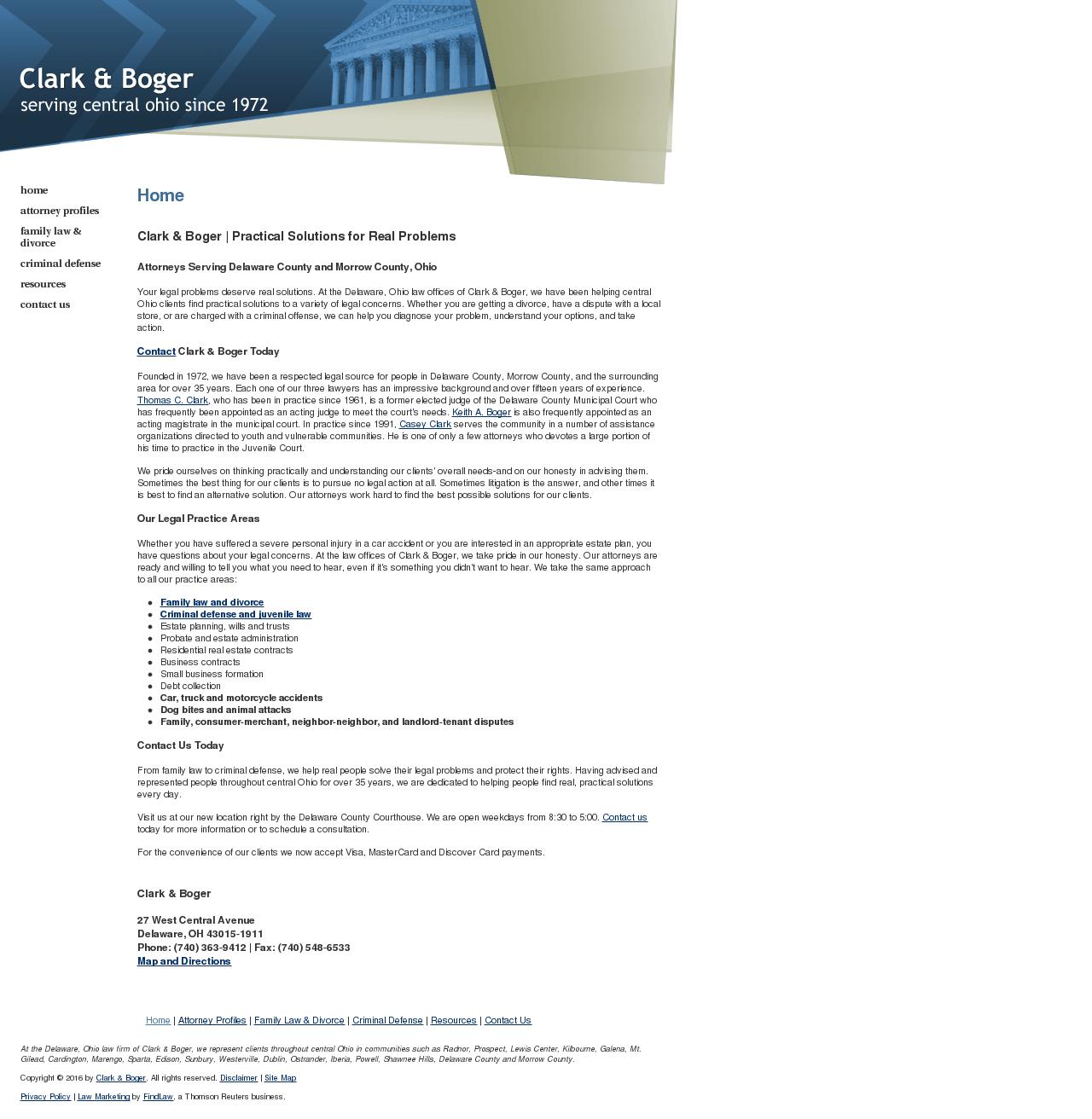 Clark & Boger - Delaware OH Lawyers