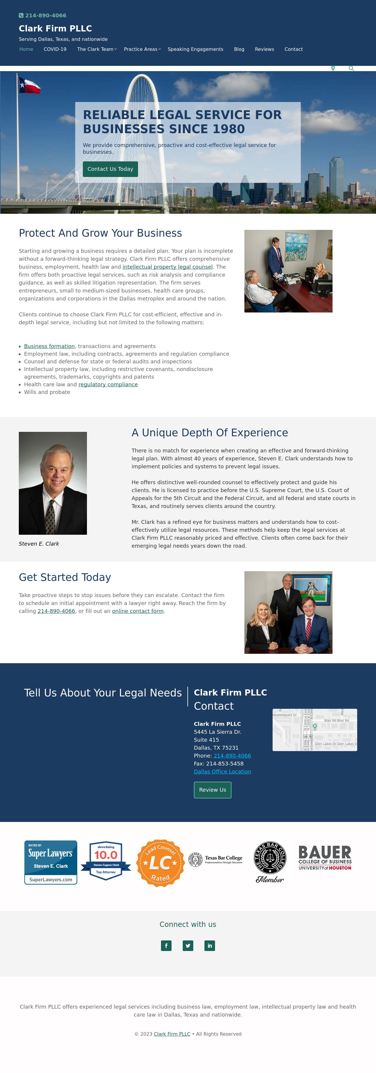 Clark Firm PLLC - Dallas TX Lawyers