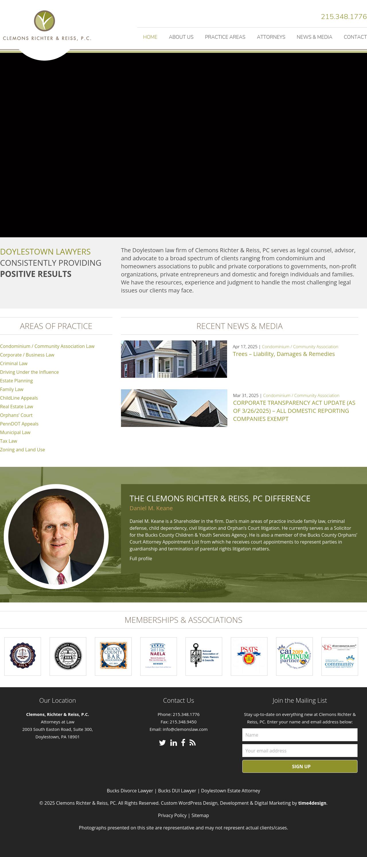 Clemons, Richter & Reiss, P.C. - Doylestown PA Lawyers