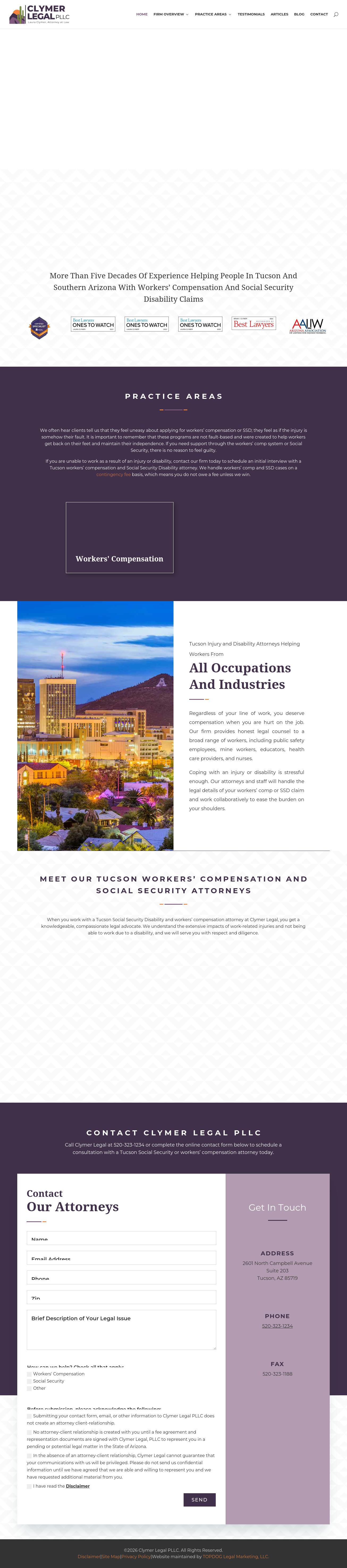 Clymer Legal PLLC - Tucson AZ Lawyers