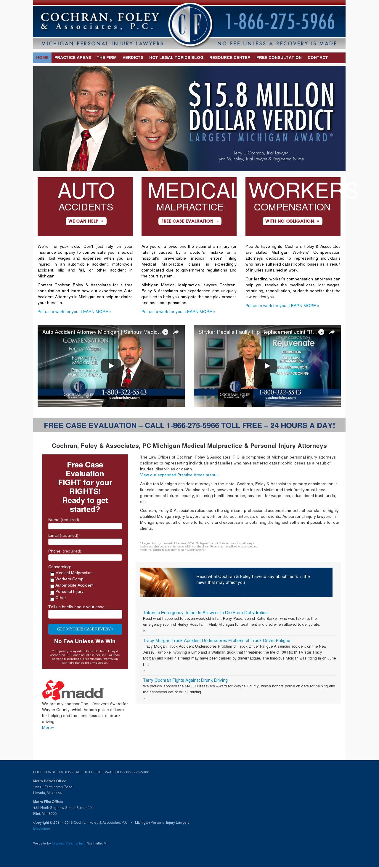 Cochran Foley & Associates P C - Livonia MI Lawyers