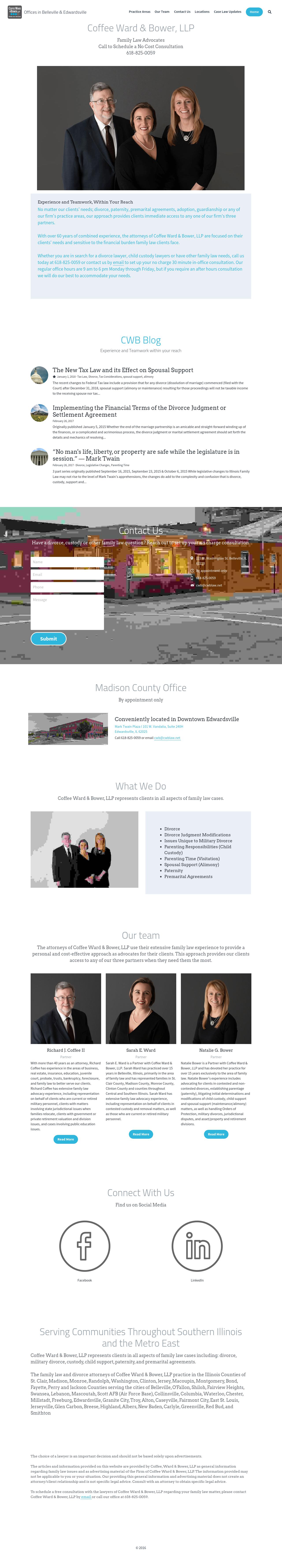 Coffee Ward & Bower, LLP - Belleville IL Lawyers