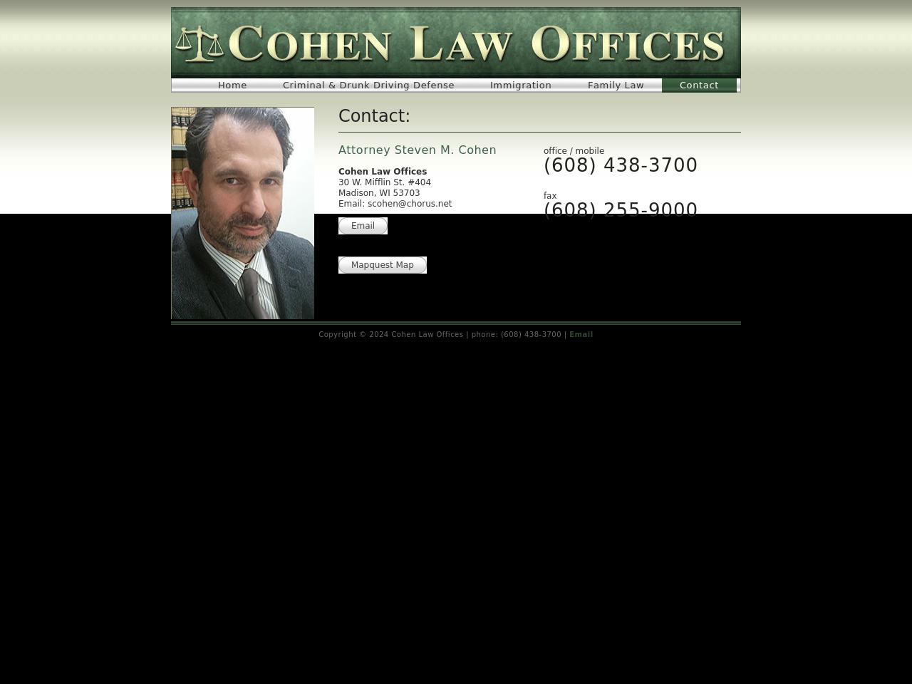 Cohen Law Office - Monona WI Lawyers
