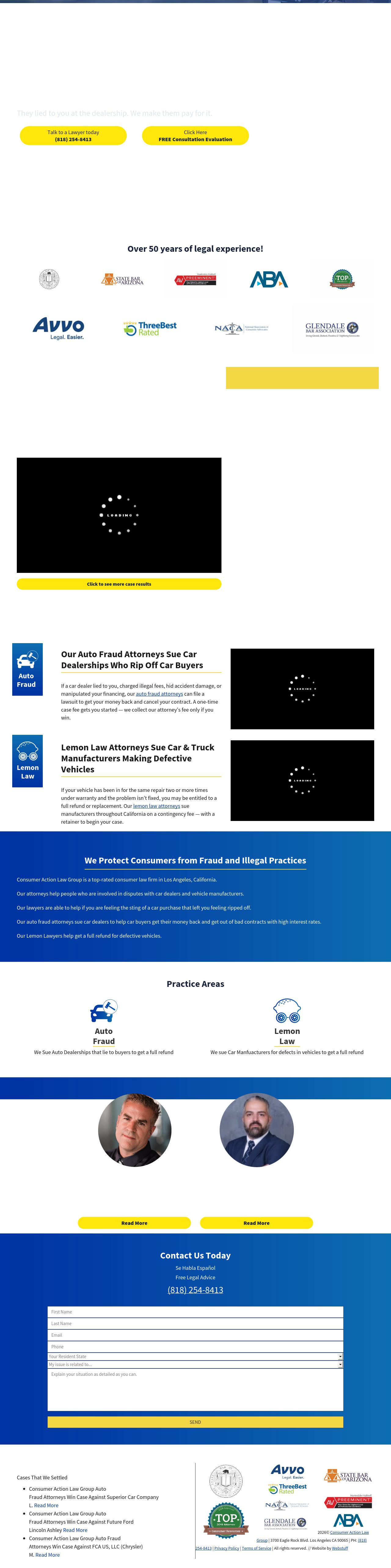 Consumer Action Law Group - Los Angeles CA Lawyers