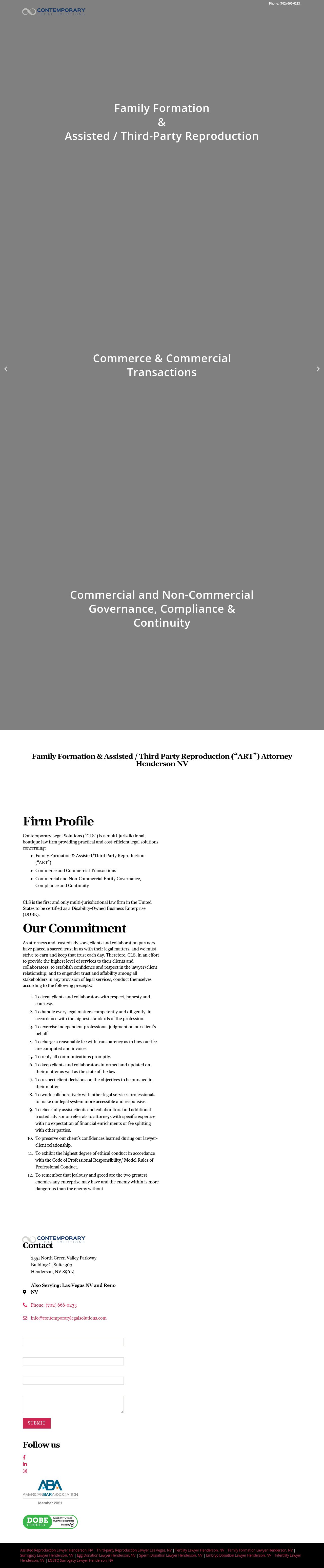 Contemporary Legal Solutions - Henderson NV Lawyers