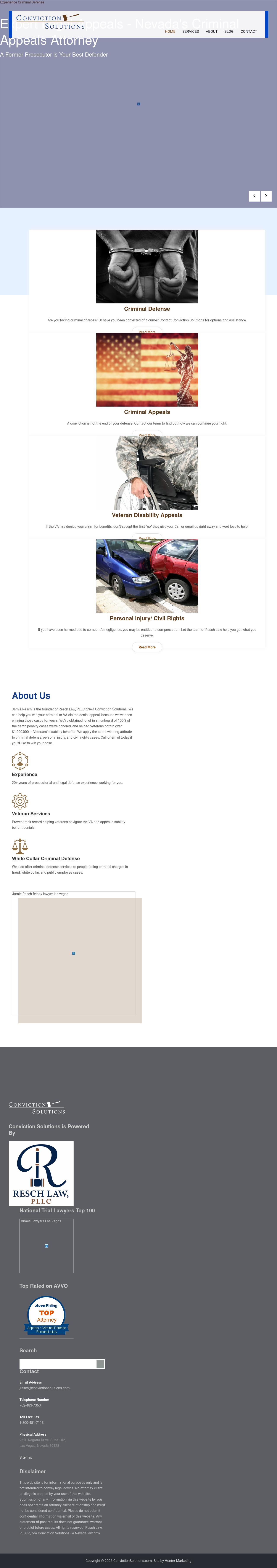 Conviction Solutions - Las Vegas, NV, USA NV Lawyers