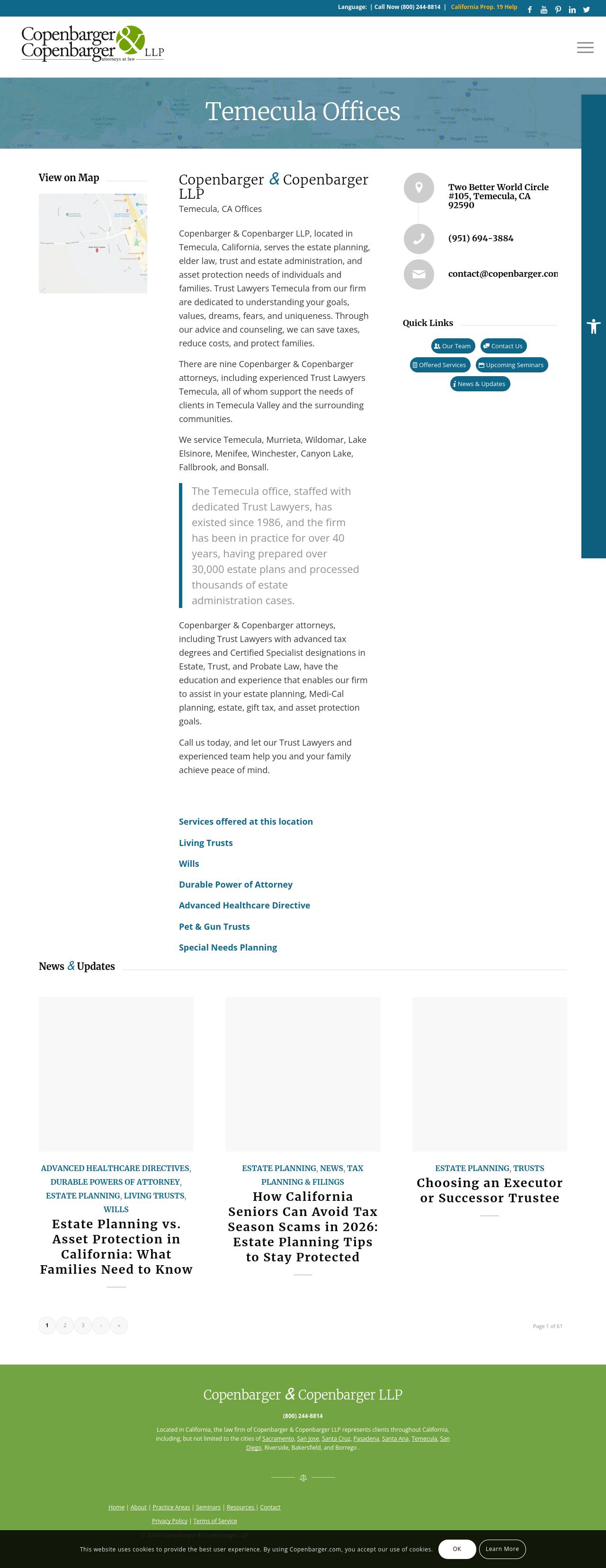 Copenbarger & Copenbarger - Temecula CA Lawyers