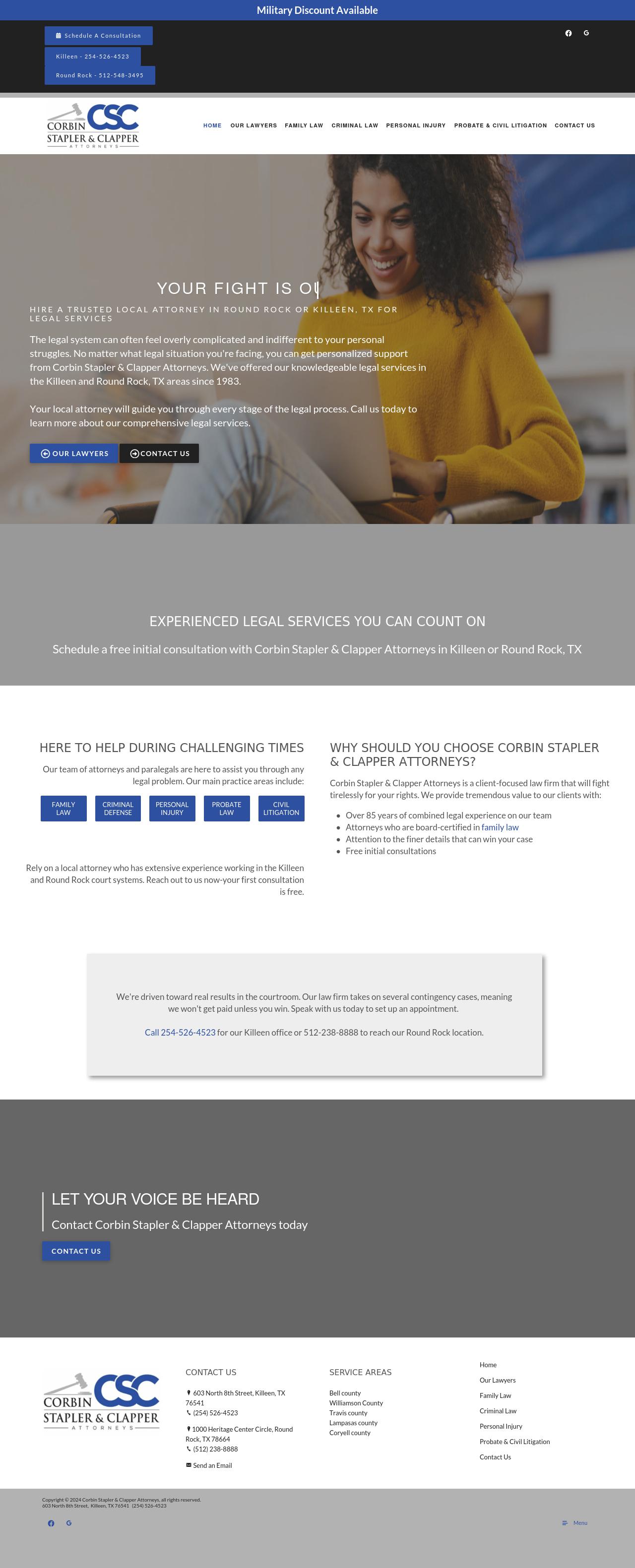 Corbin Dan Attorney At Law - Killeen TX Lawyers