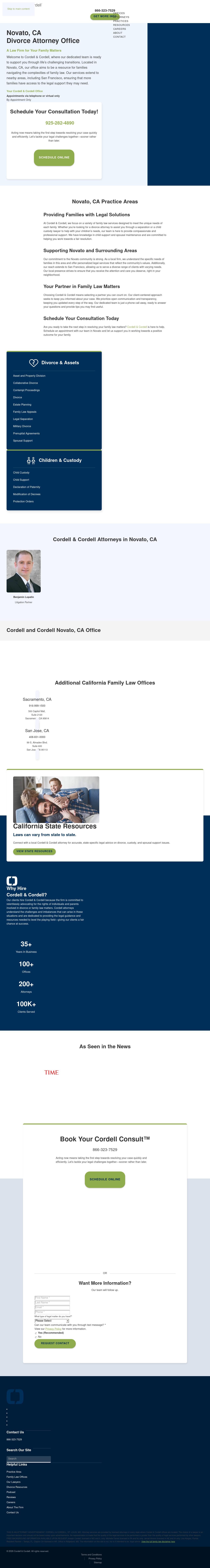 Cordell & Cordell - Divorce Attorney Office - Walnut Creek CA Lawyers