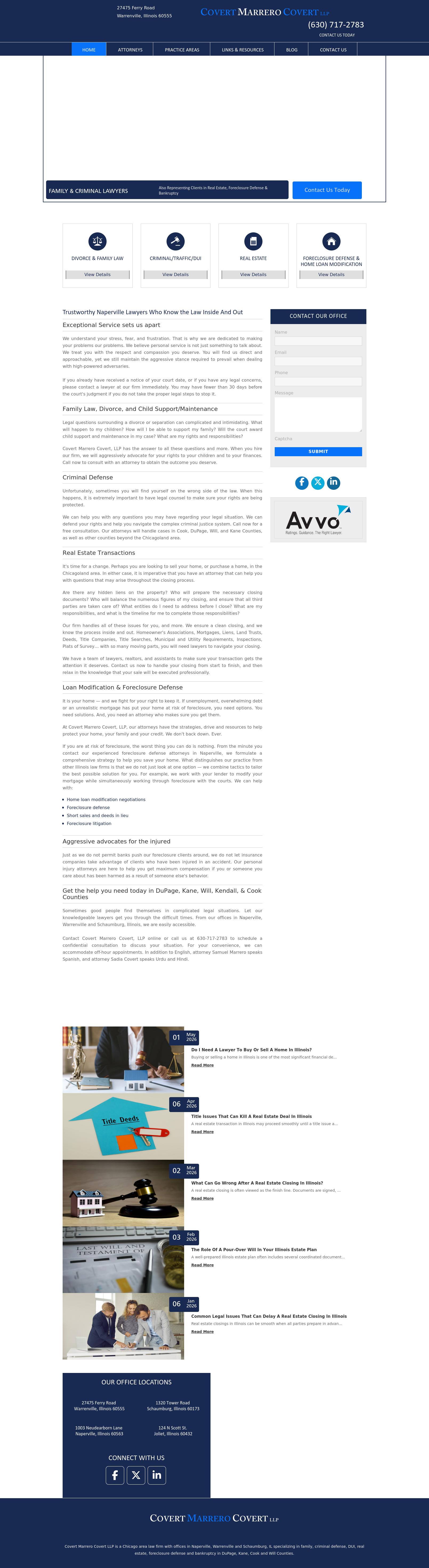 Covert & Covert, LLP - Warrenville IL Lawyers