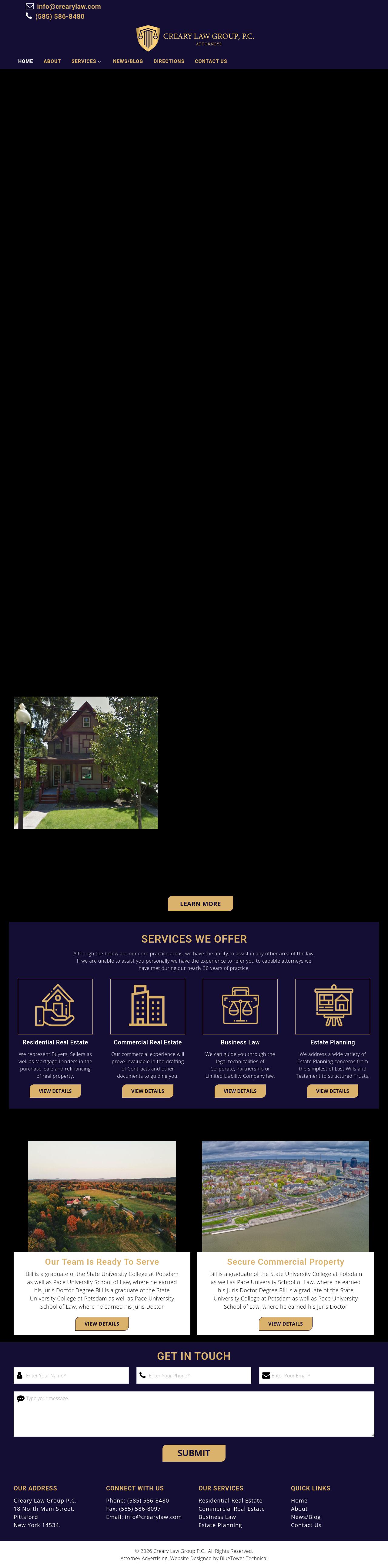 Creary Wm J Jr Esq - Pittsford NY Lawyers