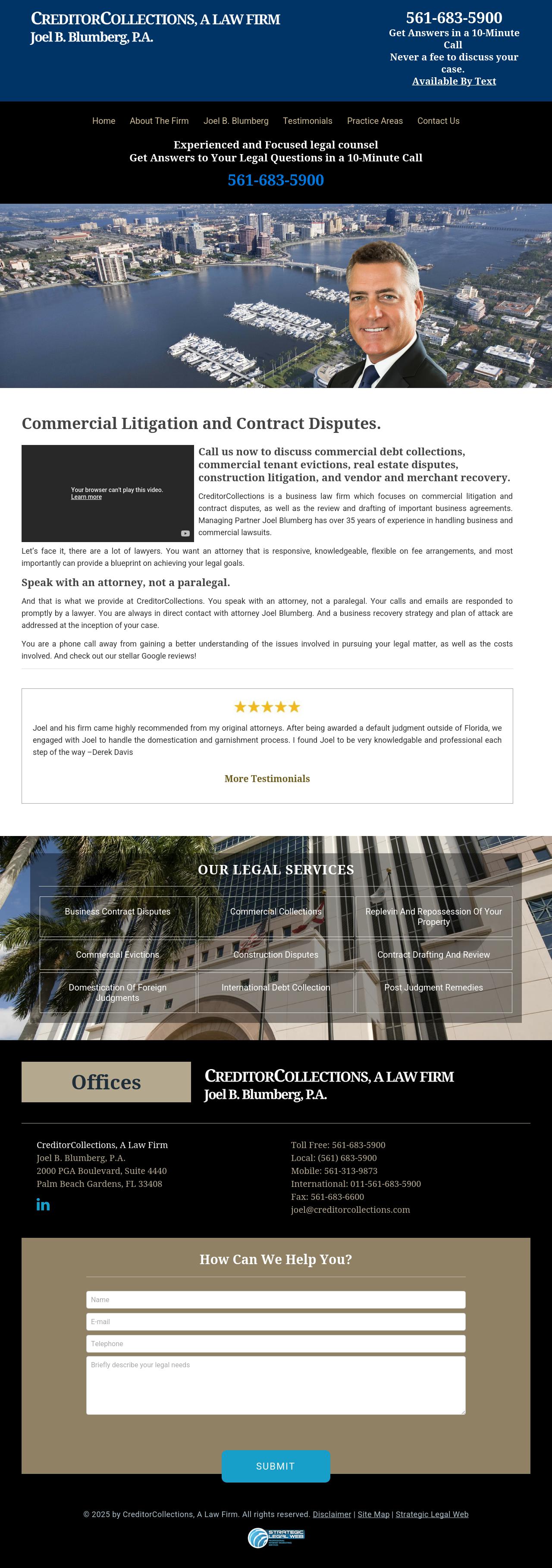 CreditorCollections, A Law Firm - West Palm Beach FL Lawyers