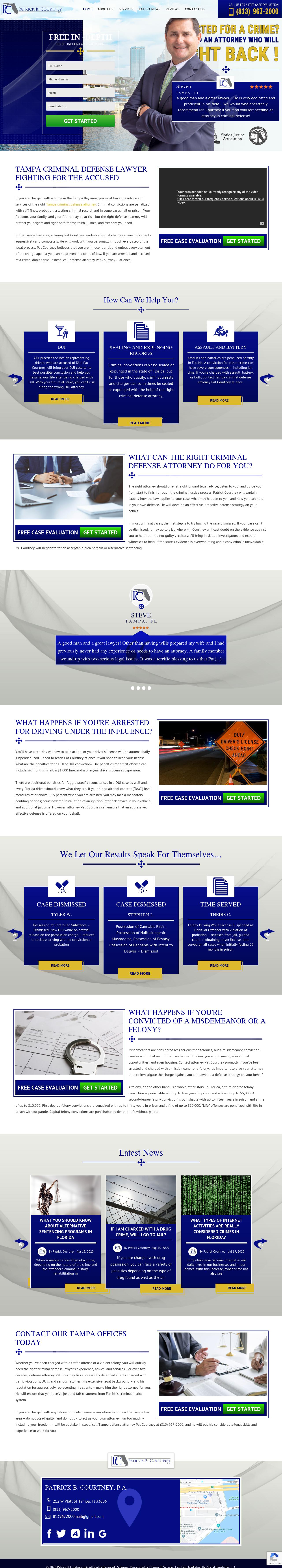 Patrick B. Courtney, P.A. - Tampa FL Lawyers