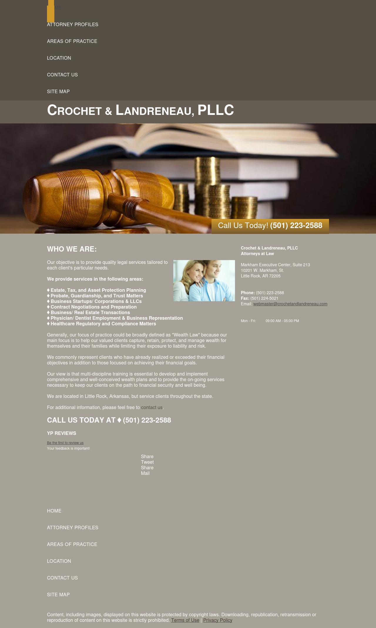 Crochet & Landreneau, PLLC - Little Rock AR Lawyers