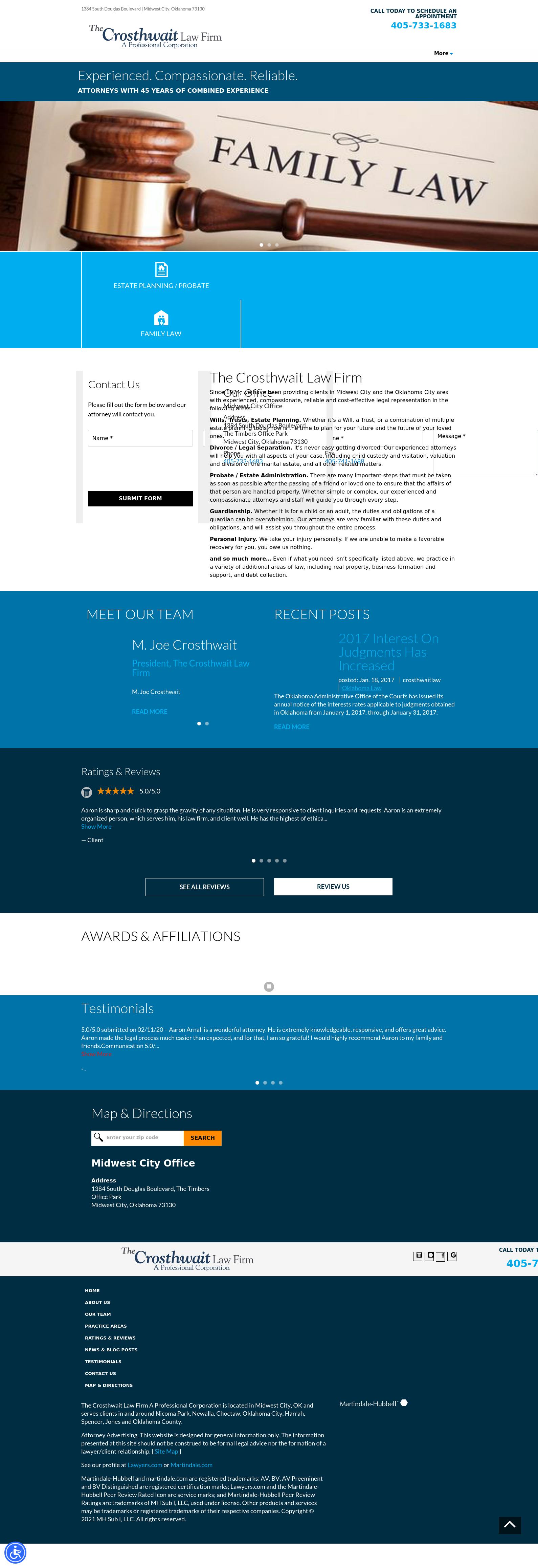 Crosthwait Law Firm The - Oklahoma City OK Lawyers
