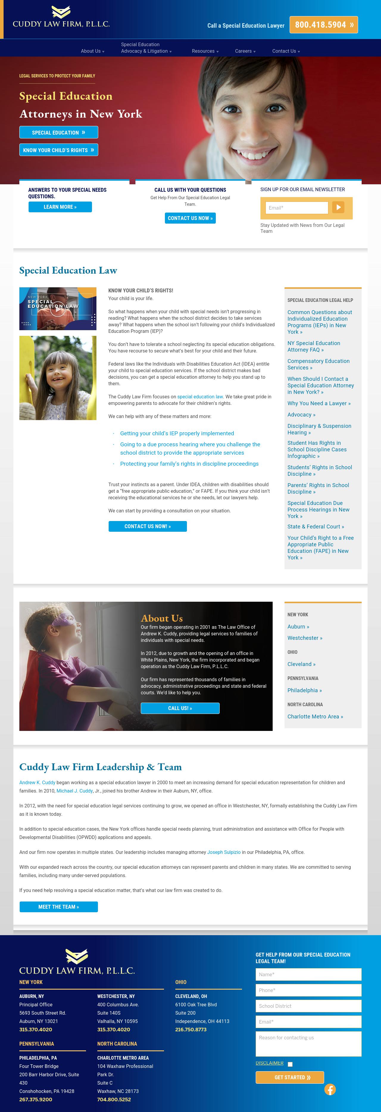 Cuddy Law Firm, P.C. - White Plains  NY Lawyers