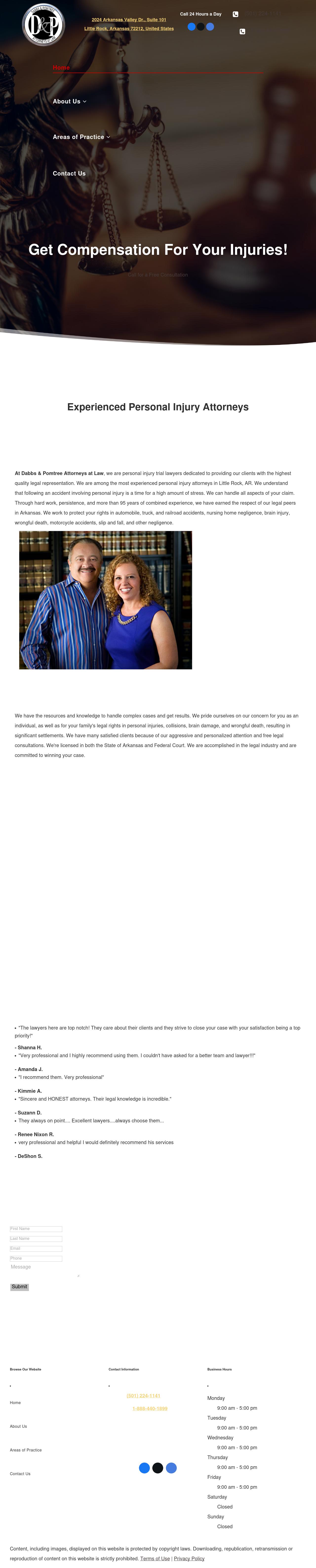 Dabbs & Pomtree - Little Rock AR Lawyers