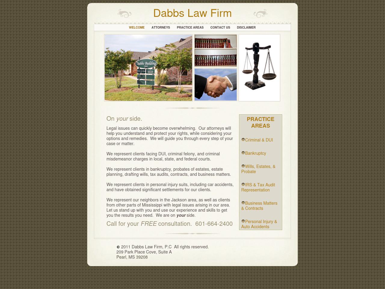 Dabbs Law Firm PC - Pearl MS Lawyers
