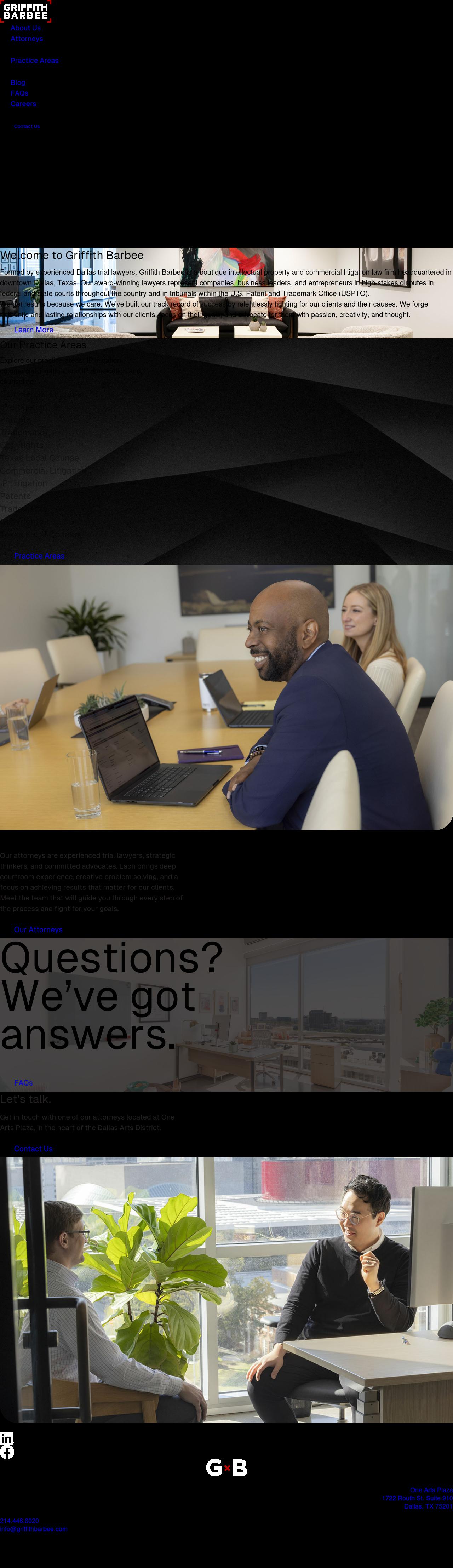 Griffith Barbee PLLC - Dallas TX Lawyers