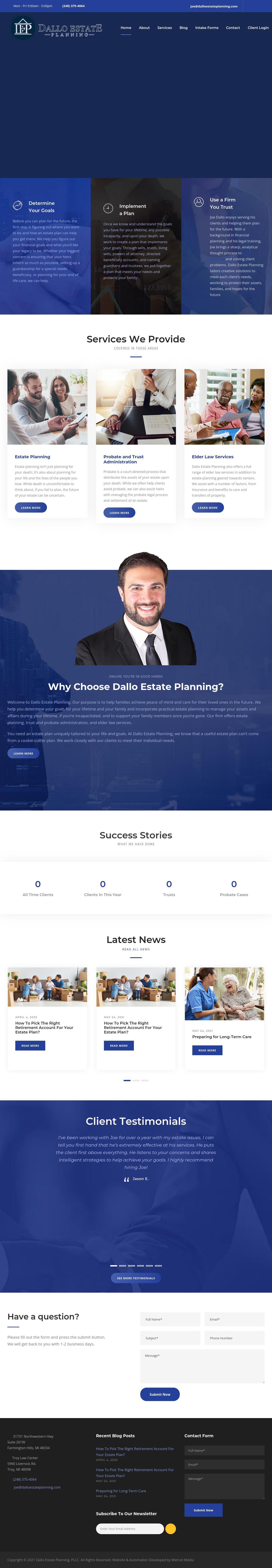 Dallo Estate Planning, PLLC - Farmington Hills MI Lawyers