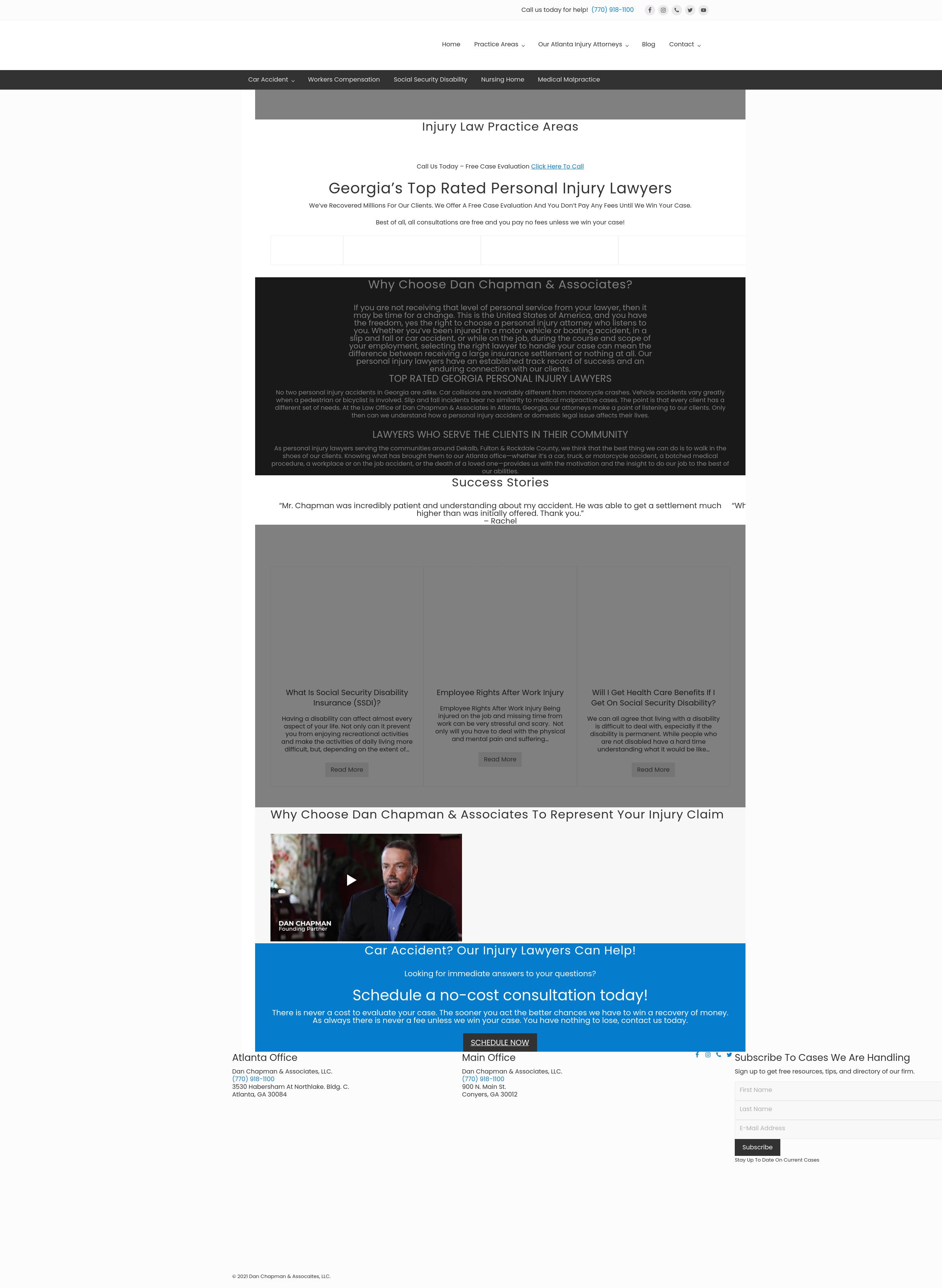 Dan Chapman & Associates, LLC - Conyers GA Lawyers