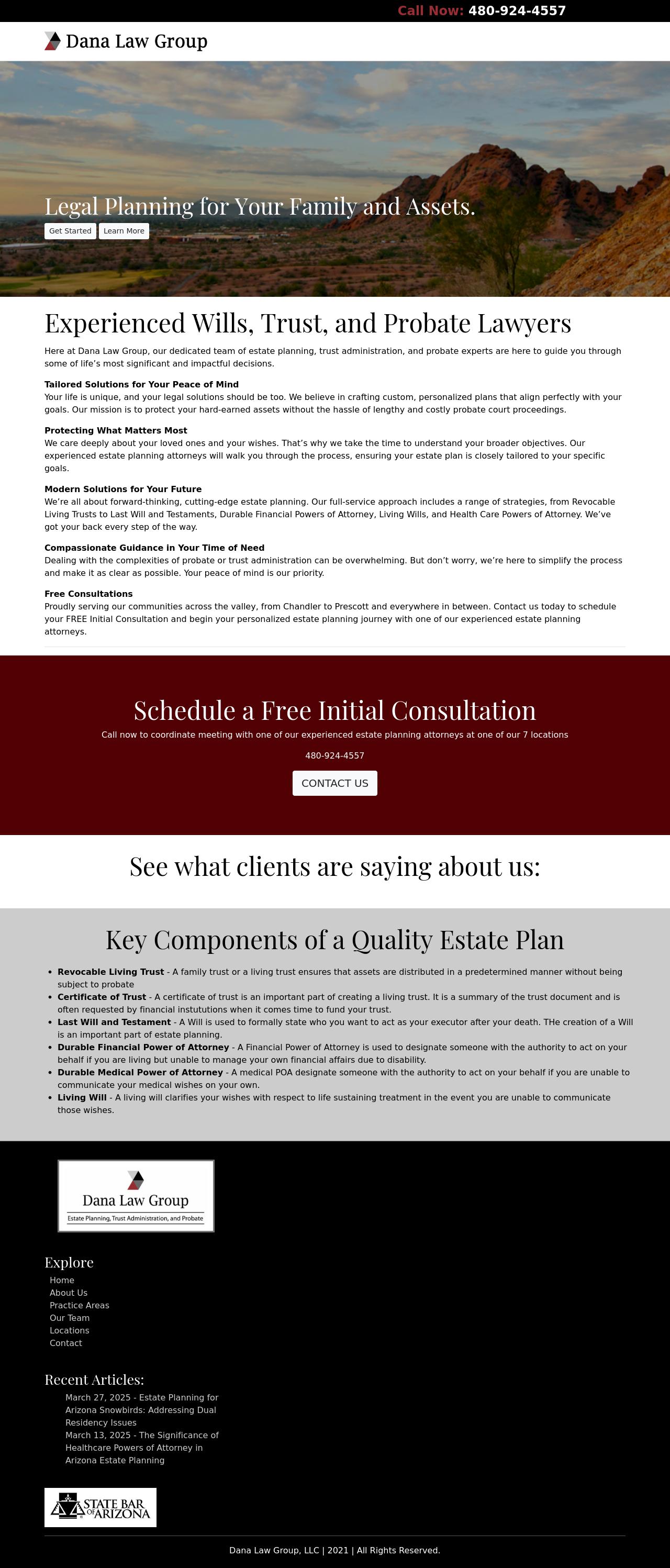 Dana Law Group, LLC - Chandler AZ Lawyers