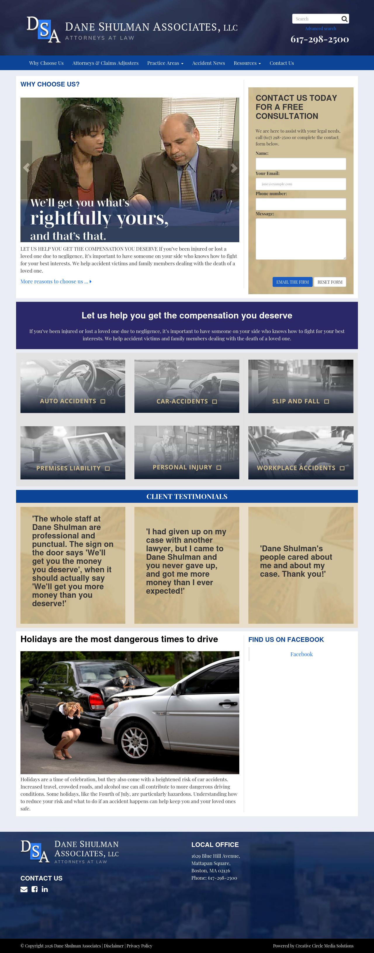 Dane Shulman Associates, LLC - Boston MA Lawyers
