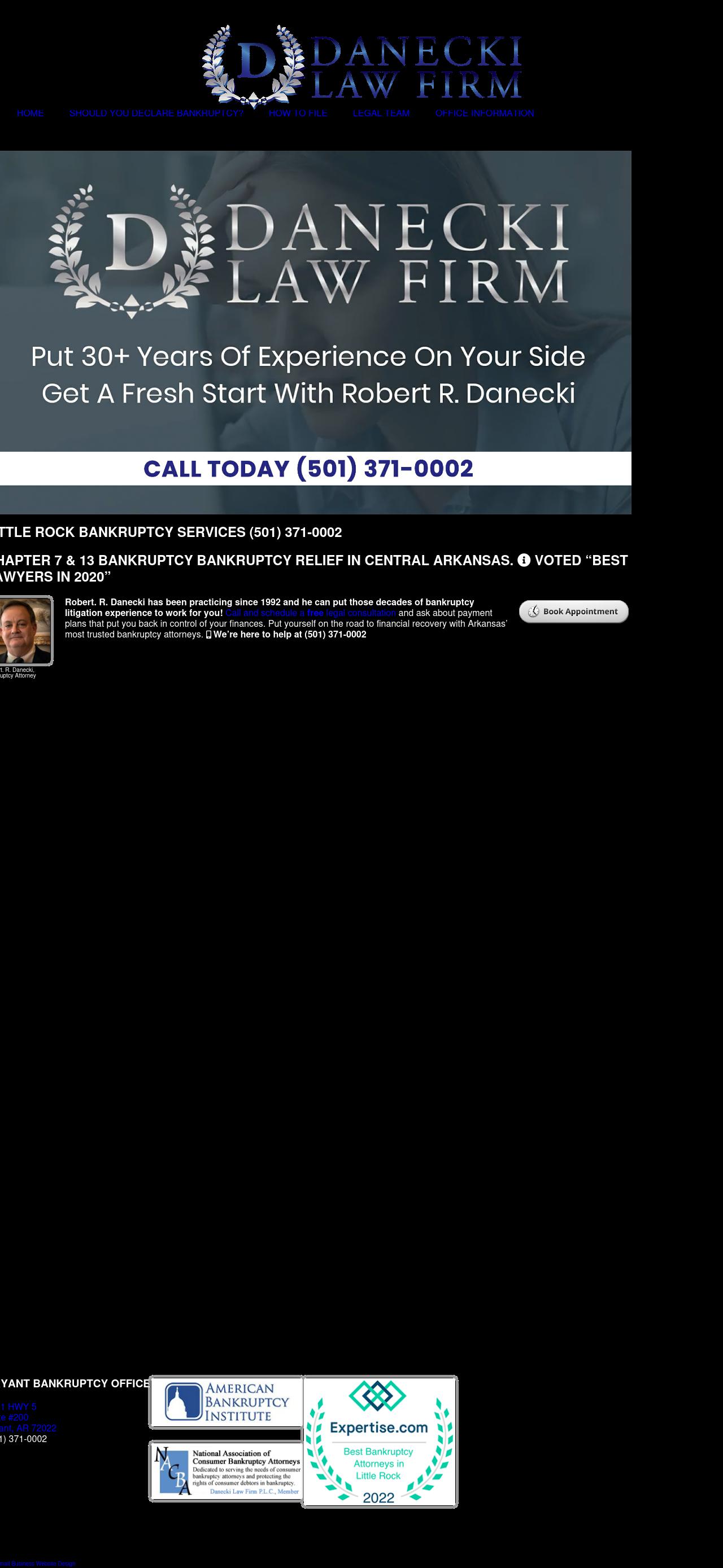 Danecki, Robert - Little Rock AR Lawyers