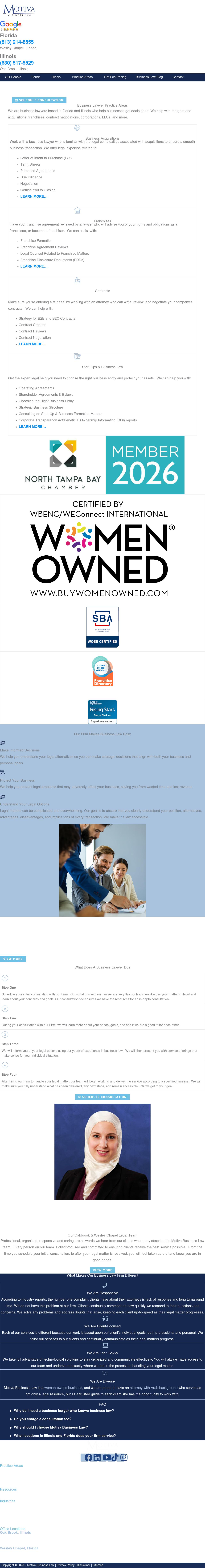 Motiva Business Law - oak brook IL Lawyers