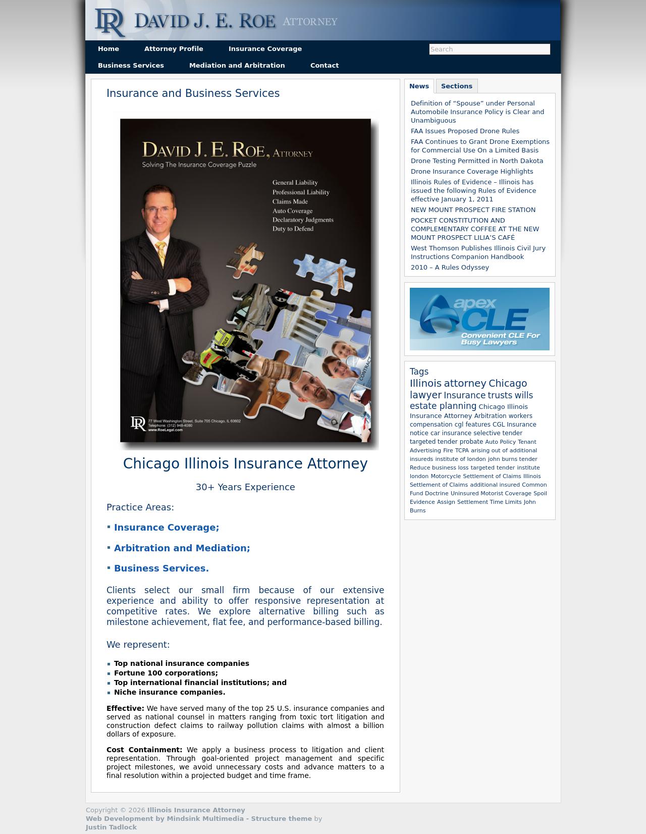 David J. E. Roe, Attorney - Mount Prospect IL Lawyers
