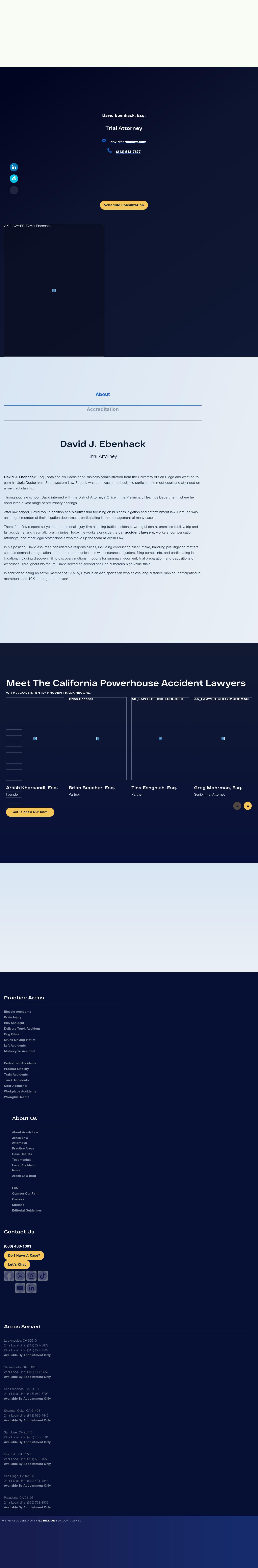Arash Law - Los Angeles CA Lawyers