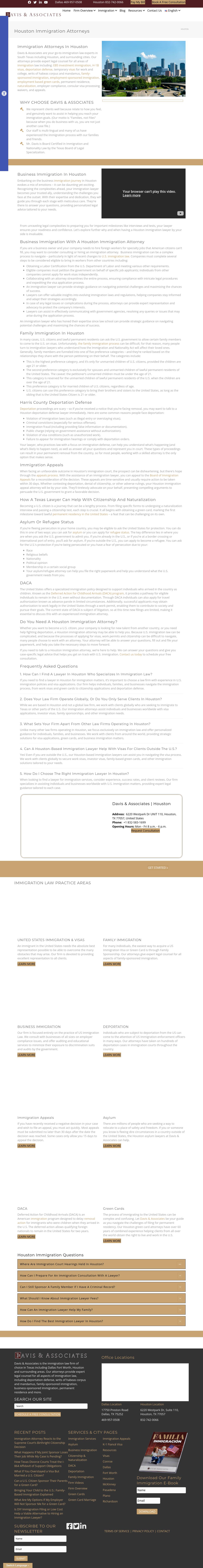 Davis & Associates - Houston TX Lawyers