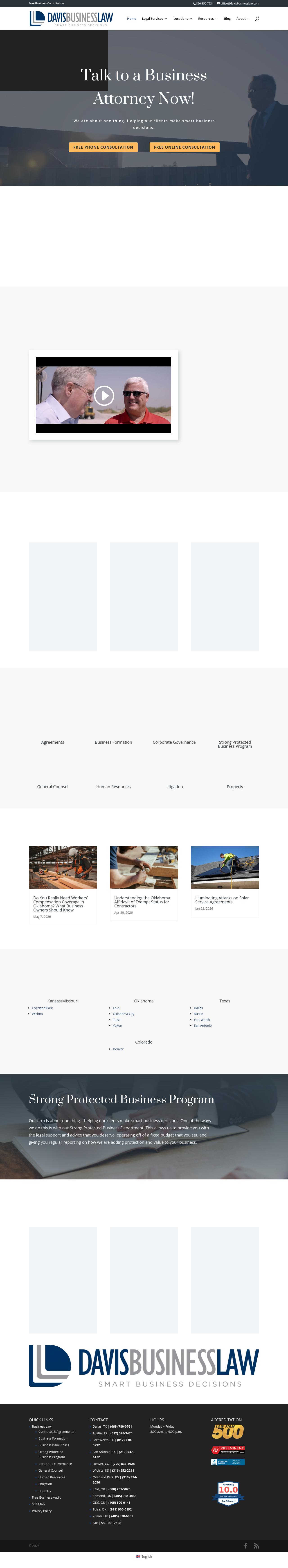 Davis Business Law - Enid OK Lawyers