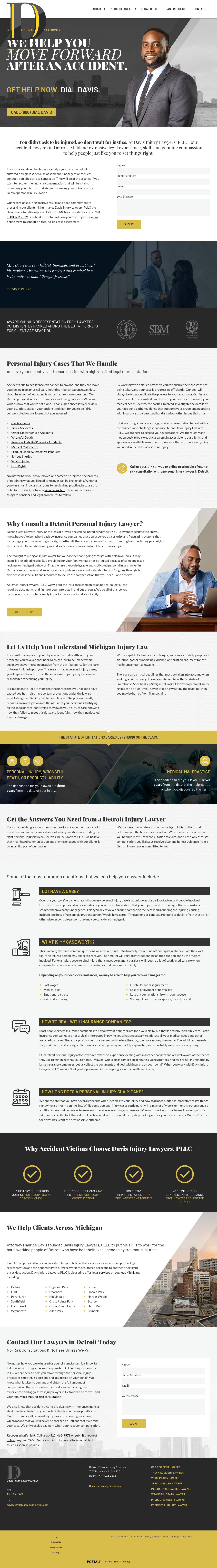 Davis Injury Lawyers, PLLC - Detroit MI Lawyers