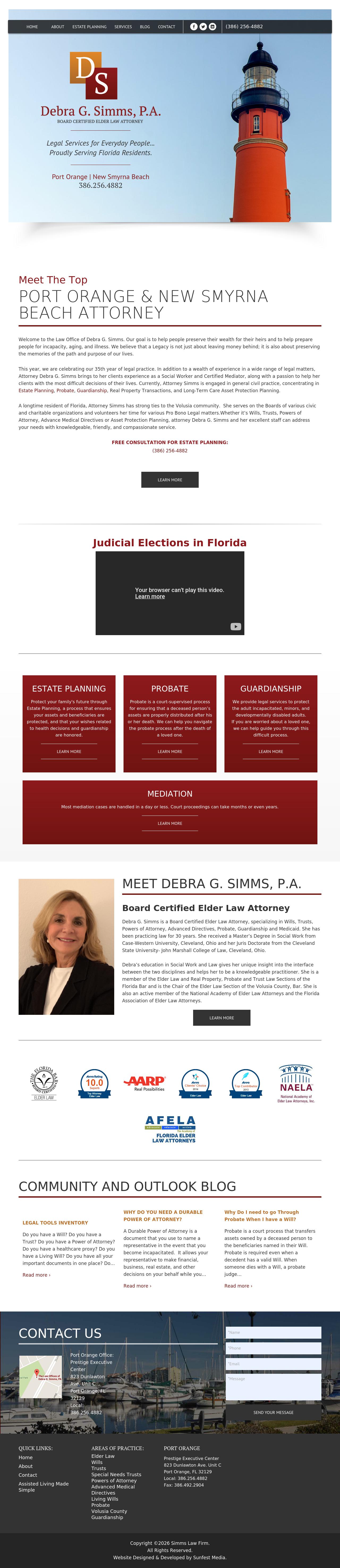 Debra G. Simms, PA - Port Orange FL Lawyers