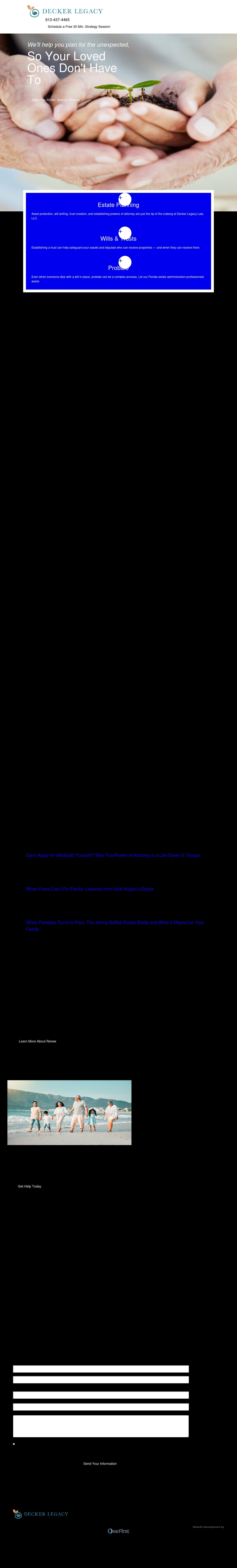 Decker Legacy Law, LLC - Tampa FL Lawyers