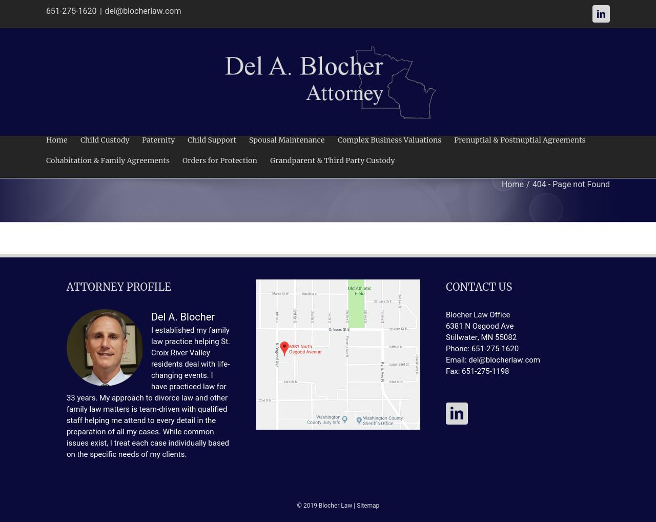 Del A. Blocher, Attorney - Stillwater MN Lawyers