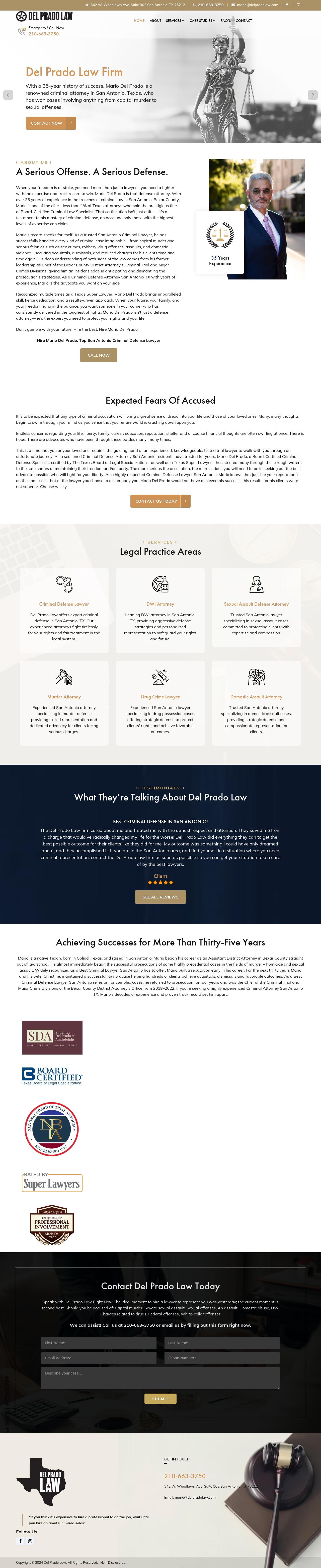 Del Prado Law - San Antonio TX Lawyers