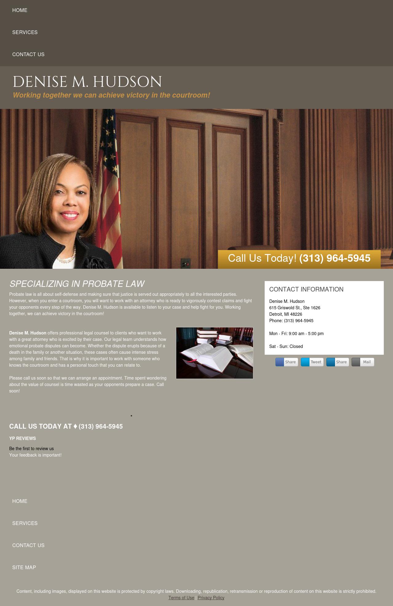 Denise M. Hudson - Detroit MI Lawyers