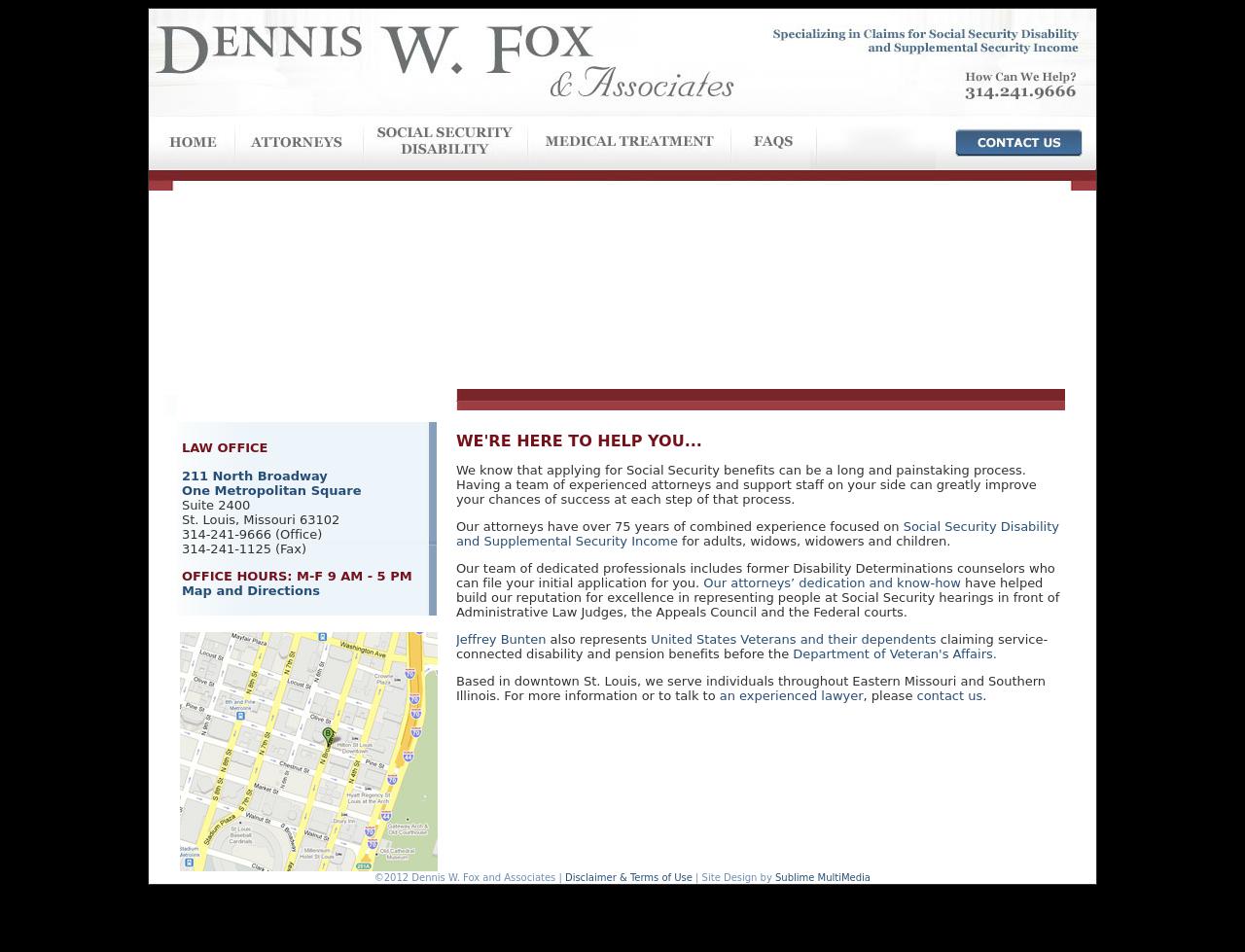 Dennis, W. Fox & Associates - Saint Louis MO Lawyers